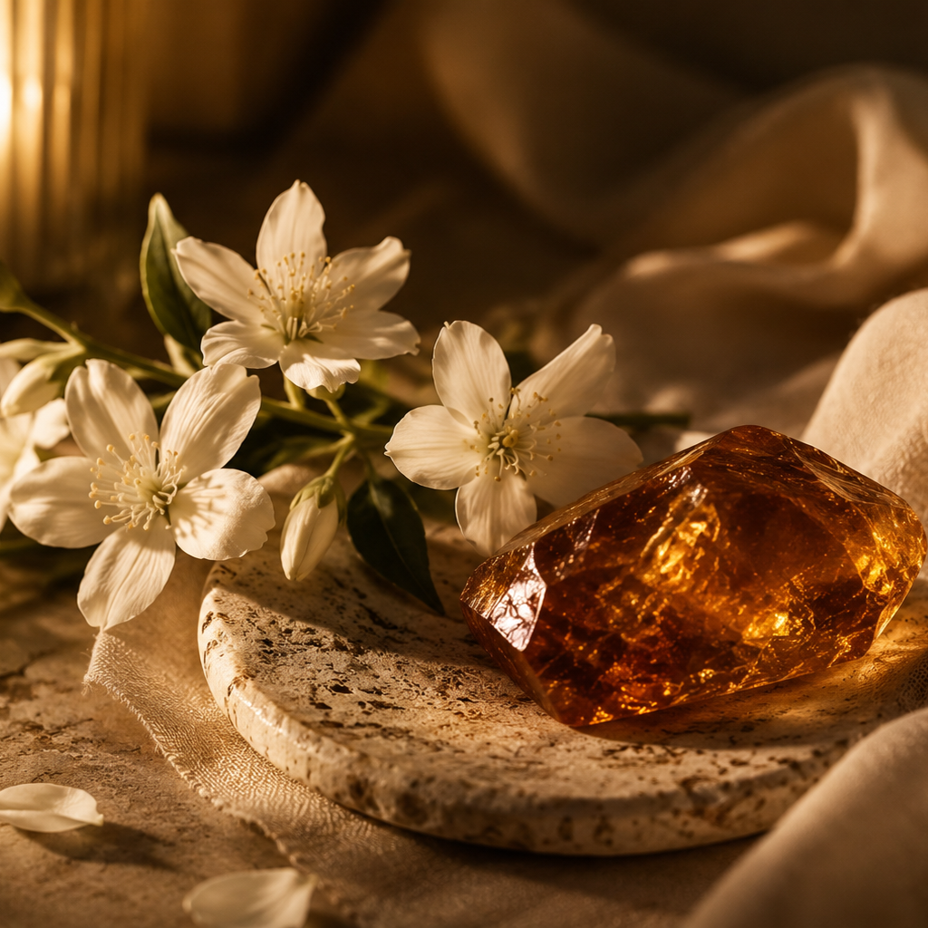 Nalys - Crackling body foam - Jasmine & soft amber