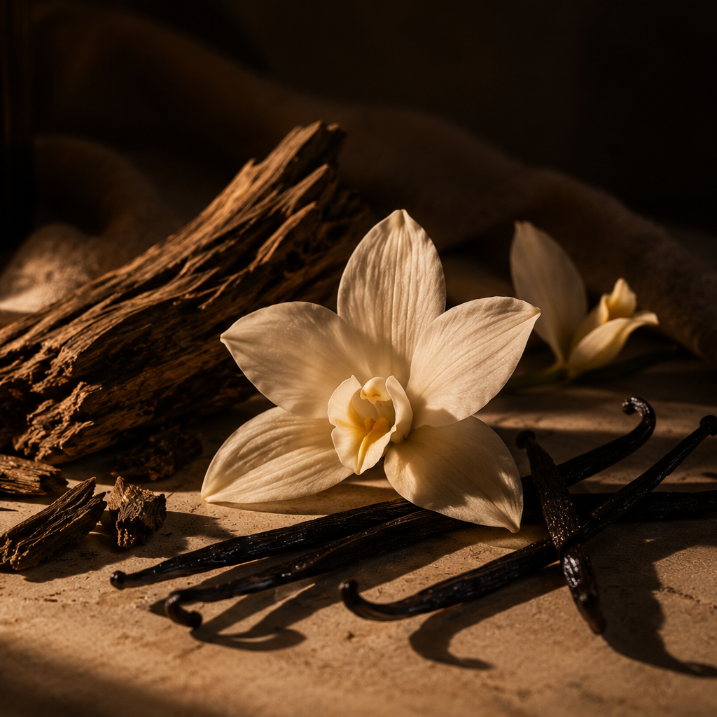 Nalys - Crackling body foam - Oud & vanilla