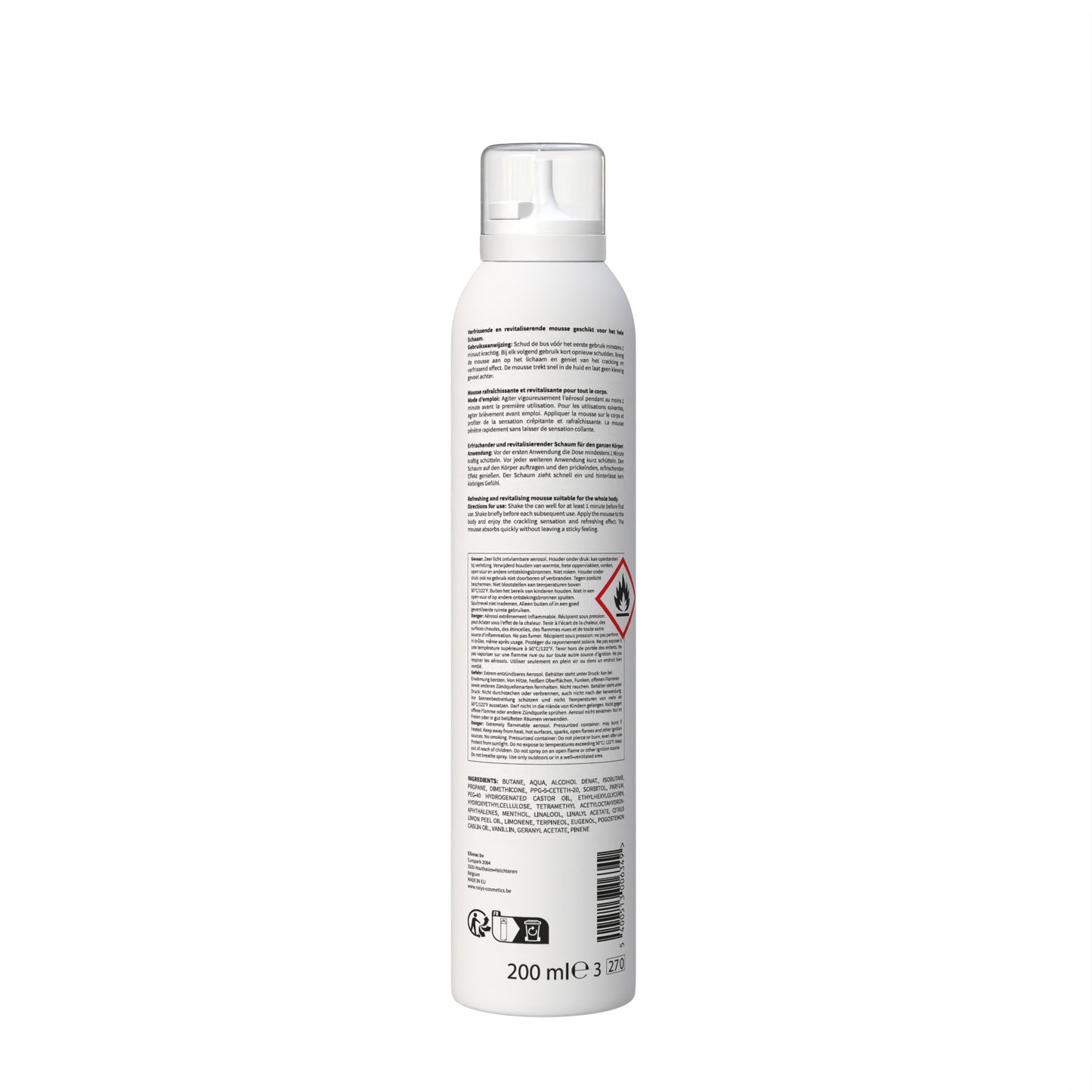 Nalys - Crackling body foam - Oud & vanilla